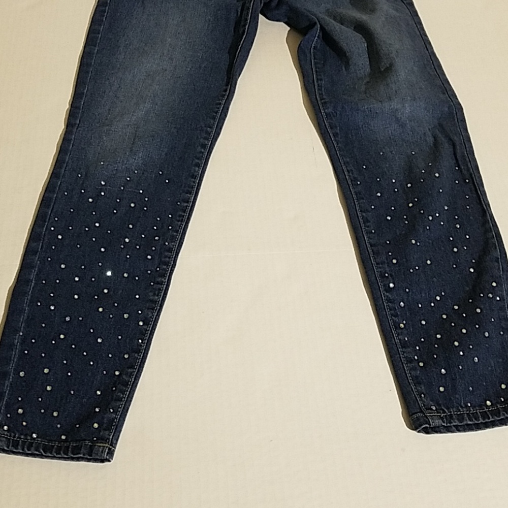 Juicy Couture rhinestone jeans F4 - Picture 3 of 6
